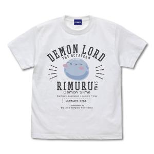 転生したらスライムだった件 リムル様カレッジ Tシャツ/WHITE-L[コスパ]《０６月予約》｜amiami