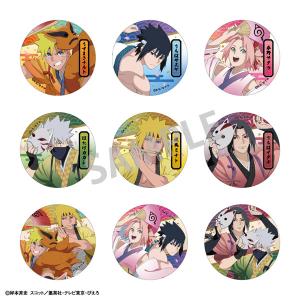 NARUTO-ナルト- 疾風伝 トレーディング和紙風缶バッジ/舞踊 9個入りBOX[カミオジャパン]...