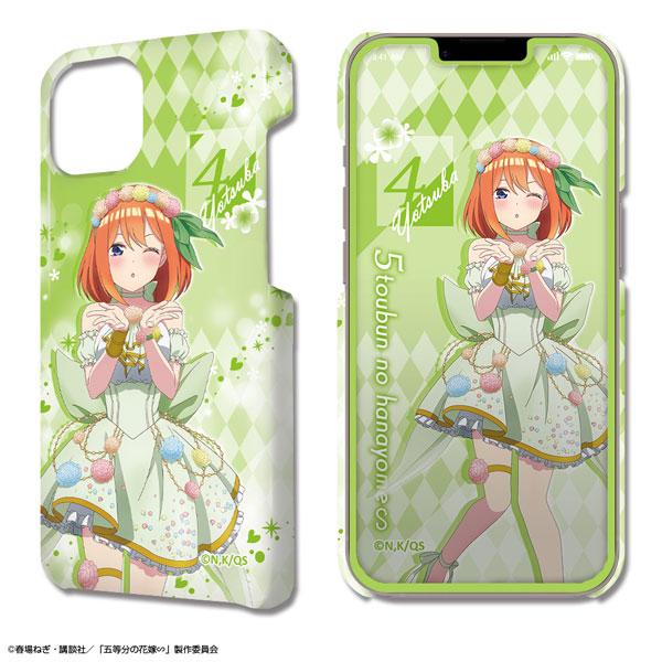 五等分の花嫁∽ デザジャケット iPhone 14 ケース 04(中野四葉/花の妖精) 描き下ろし[...