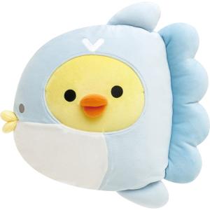 超希少 いっしょに海中さんぽぬいぐるみ キイロイトリ 新品未開封 まめゴマ MO59001 リラックマ うみリラきぶん ぬいぐるみ (M