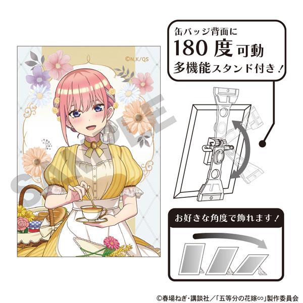 五等分の花嫁 アート缶バッジ 中野一花 ピクニック[クラックス]《０７月予約》