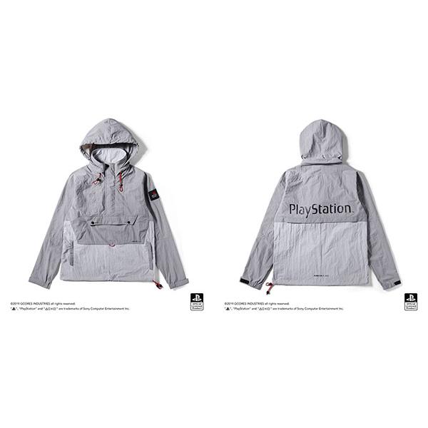 GCORES Industries×PlayStation アノラックパーカー(グレー) XXLサイ...