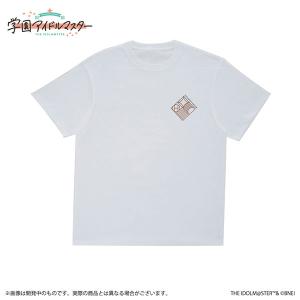 学園アイドルマスター 初星学園 公式Tシャツ(白) Lサイズ[バンダイナムコ]《０８月予約》｜amiami