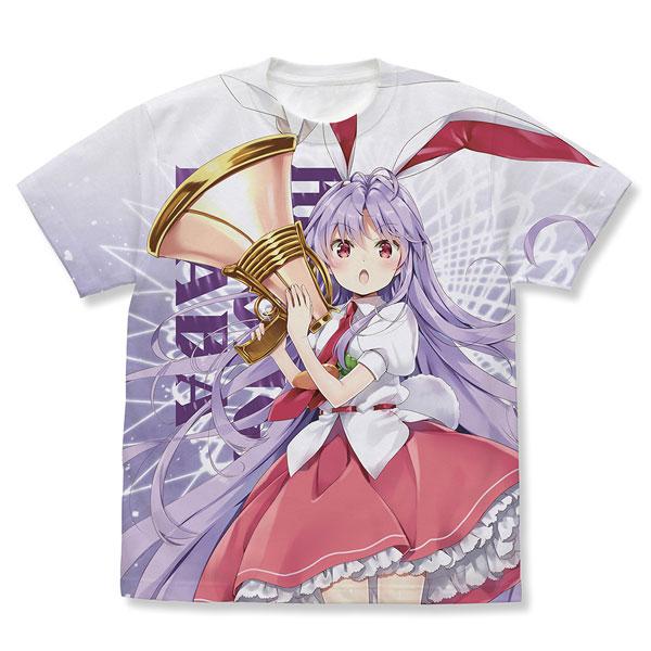 東方Project 鈴仙・優曇華院・イナバ フルグラフィックTシャツ なつめえりver./WHITE...