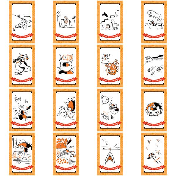 夏目友人帳 ニャンコ先生トレーディングクリアカード 8パック入りBOX[ムービック]《０７月予約》