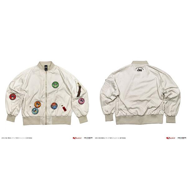 TVアニメ『東京リベンジャーズ』天竺編 東京卍會 MA-1 オフホワイト L[AIR TWOKYO]...