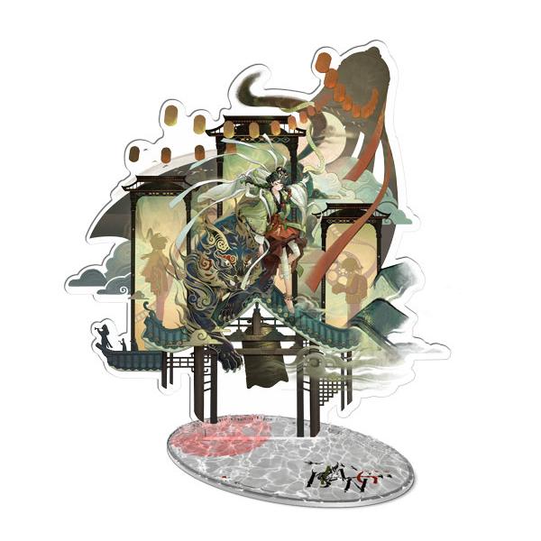 「リバース：1999」 *湖中の影* シリーズアクリルスタンド -梁月・青瓦の屋根の上Ver.[BL...