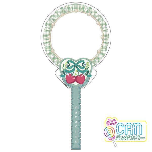 ペロCANバッジカバー (プティ・オリーブ)[ハゴロモ]《発売済・在庫品》