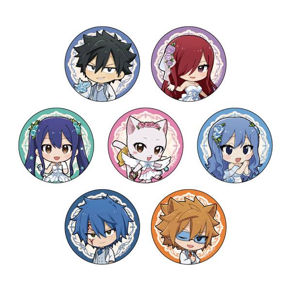 [FAIRY TAIL 100年クエスト]トレーディング缶バッジ(ドレスアップ/ver.B) 7個入...