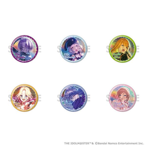 学園アイドルマスター トレーディングオーロラ缶バッジ Vol.2　6個入りBOX[ソル・インターナシ...