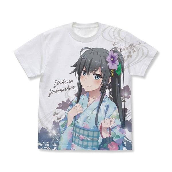 やはり俺の青春ラブコメはまちがっている。完 雪ノ下雪乃 フルグラフィックTシャツ/WHITE-XL[...