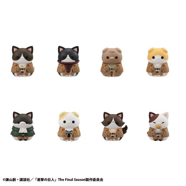 MEGA CAT PROJECT 進撃の巨人 進撃のニャンコ 調査兵団集合だニャン！ 8個入りBOX...