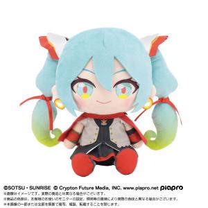 ガンダム45周年×初音ミク ぬいぐるみ 初音ミク×機動武闘伝Gガンダム