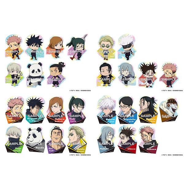 TVアニメ「呪術廻戦」 キャラカットステッカーガム 16パック入りBOX (食玩)[エンスカイ]《発...