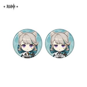 原神 留影叙佳期シリーズ ミニ缶バッジセット リネット[miHoYo]《発売済・在庫品》