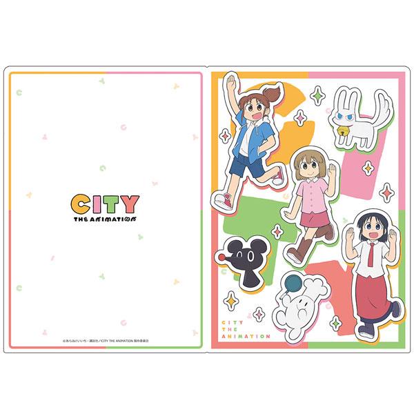 CITY THE ANIMATION クリアファイル 南雲美鳥＆にーくら＆泉わこ＆マカベェ＆みみねこ...