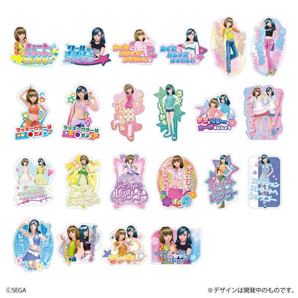 モバイルステッカーコレクション オシャレ魔女 ラブ and ベリー 2枚入り 20個入りBOX[バン...