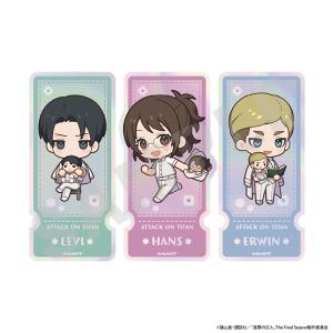 TVアニメ『進撃の巨人』 ミニキャラホワイトコーデシリーズ ふわふわ缶