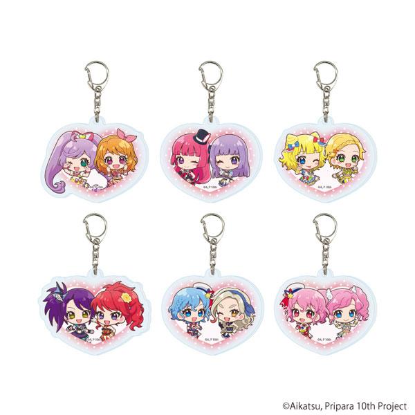 アクリルキーホルダー「アイカツ！×プリパラ THE MOVIE -出会いのキセキ！-」01/ミニキャ...