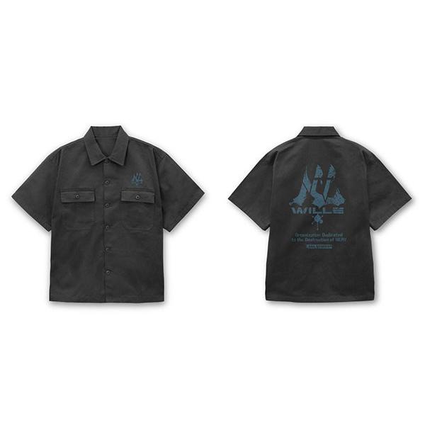 EVANGELION WILLE ワークシャツ/GRAY-L[コスパ]《発売済・在庫品》