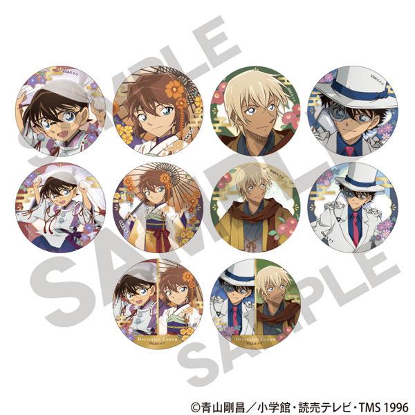 名探偵コナン トレーディング缶バッジ 秋の華和装 10個入りBOX[クラックス]《発売済・在庫品》