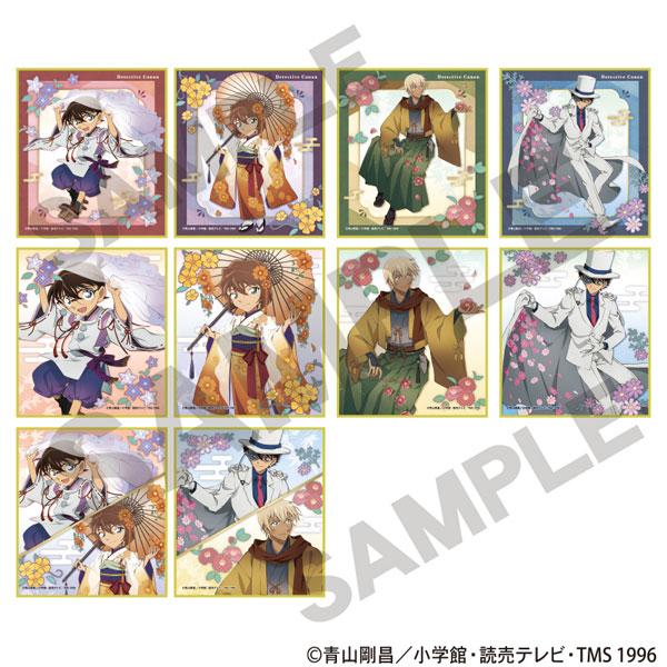 名探偵コナン トレーディングミニ色紙 秋の華和装 10個入りBOX[クラックス]《発売済・在庫品》