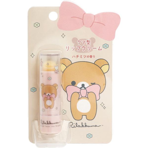 FE45401 リラックマ Makeup Rilakkuma クマ型リップクリーム リラックマ ハチ...