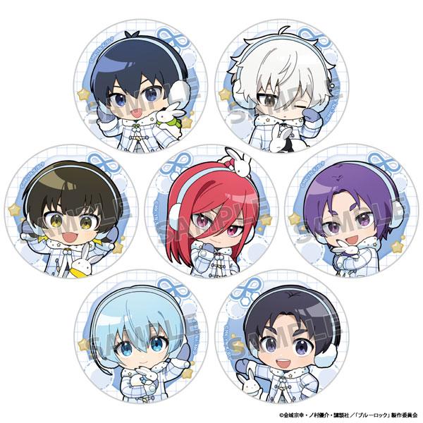 [ブルーロック]トレーディング缶バッジ(ふわふわイヤーマフ/ver.A) 7個入りBOX[Parfl...