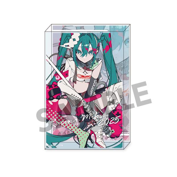 レーシングミク 2025 Rd.1 OKAYAMA Ver. アクリルブロック[ホビーストック]《発...