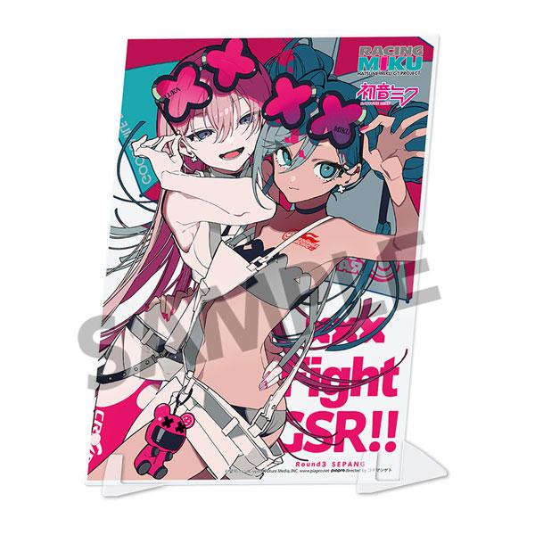 レーシングミク 2025 Rd.3 SEPANG Ver. ビジュアルアクリルプレート[ホビーストッ...