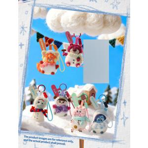 ディズニー ピクサー 冬の雪小屋 ぬいぐるみ スマホストラップ 6種 6個