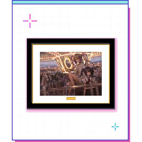 NEEDY GIRL OVERDOSE 複製原画 しおん先生Ver.[WHY SO SERIOUS？...