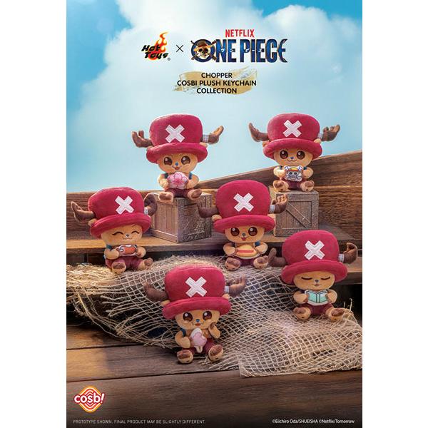 ホットトイズ・ZAKKA コスビ・ぬいぐるみキーチェーン Netflixシリーズ「ONE PIECE...