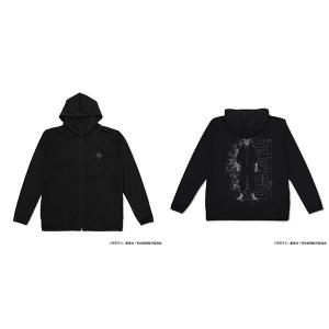 呪術廻戦 死滅回游 虎杖悠仁 薄手ドライパーカー/BLACK-M[コスパ]《発売済・在庫品》