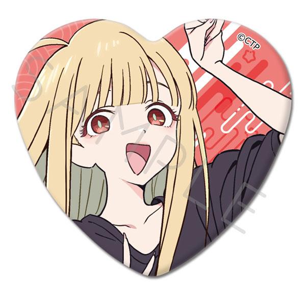 Netflix映画『超かぐや姫！』 ハート型缶バッジ A(かぐや(現実))[シンクイノベーション]《...