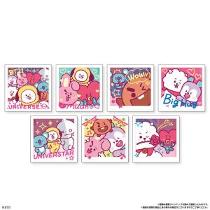 BT21 ダイカットステッカー付きスナック 1...の詳細画像2