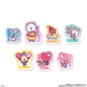 BT21 ダイカットステッカー付きスナック 1...の詳細画像3