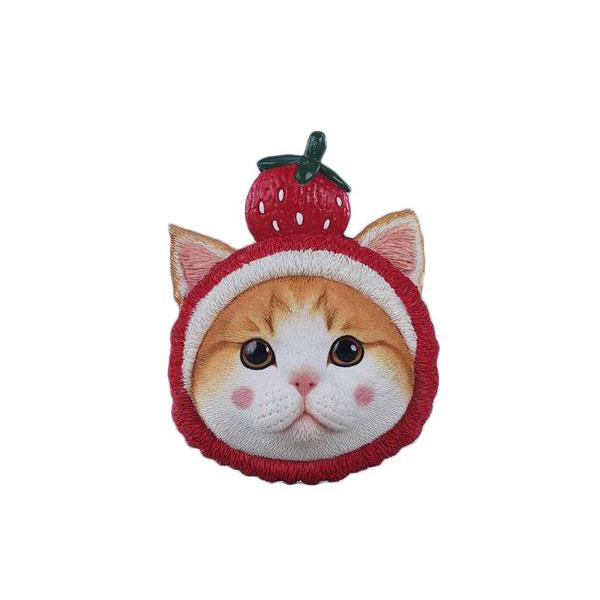 ストロベリーキャット フリッジマグネット[JXKスタジオ]《０６月仮予約》