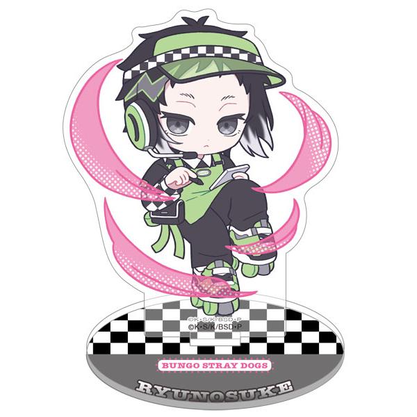 (s)文豪ｽﾄﾚｲﾄﾞｯｸﾞｽ ﾐﾆｱｸﾘﾙｽﾀﾝﾄﾞ 芥川龍之介ぱすてるぽっぷ