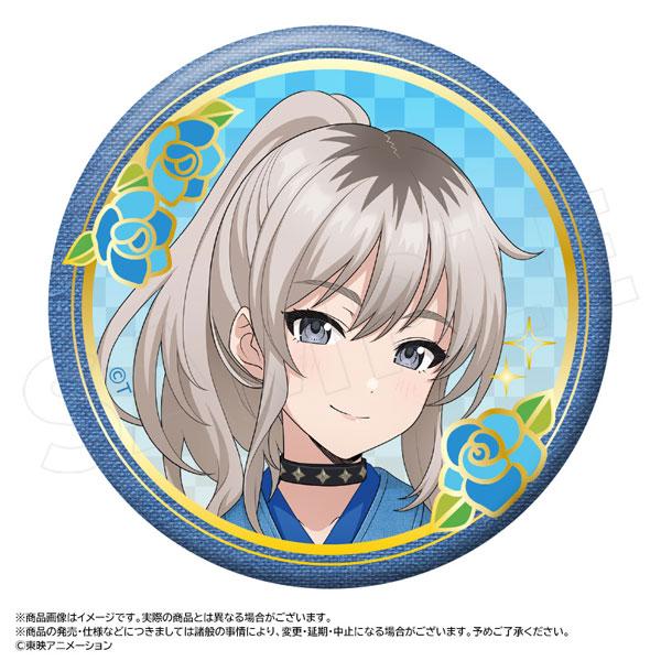 (s)ｶﾞｰﾙｽﾞﾊﾞﾝﾄﾞｸﾗｲ 描き下ろし和装ﾃﾞﾆﾑVer.BIG箔押し缶ﾊﾞｯｼﾞ B 河原木桃香