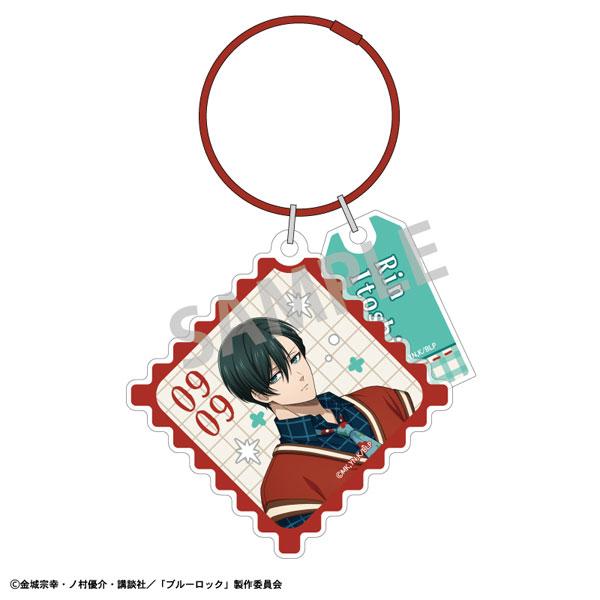 (s)ﾌﾞﾙｰﾛｯｸ ﾜｲﾔｰﾘﾝｸﾞｱｸﾘﾙｷｰﾎﾙﾀﾞｰ 糸師凛 ｶﾝﾄﾘｰﾌｧｯｼｮﾝ