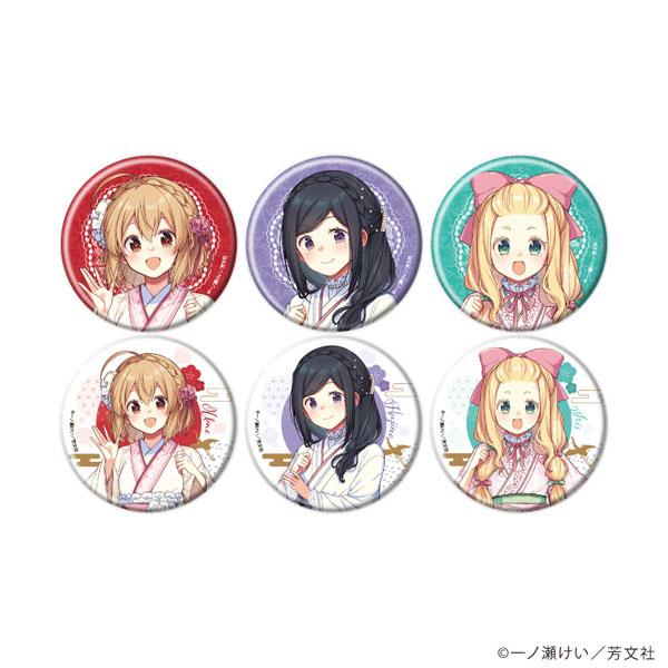 (s)缶ﾊﾞｯｼﾞ 花唄ﾒﾓﾜｰﾙ 02 描き下ろしｲﾗｽﾄ