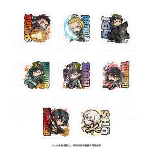 【限定商品】L炎炎ノ消防隊21/11スケール筐体アクリルキーホルダー3個セット 1/11スケール筐体アクリルキーホルダー | ぱちキャラ オンライン by大
