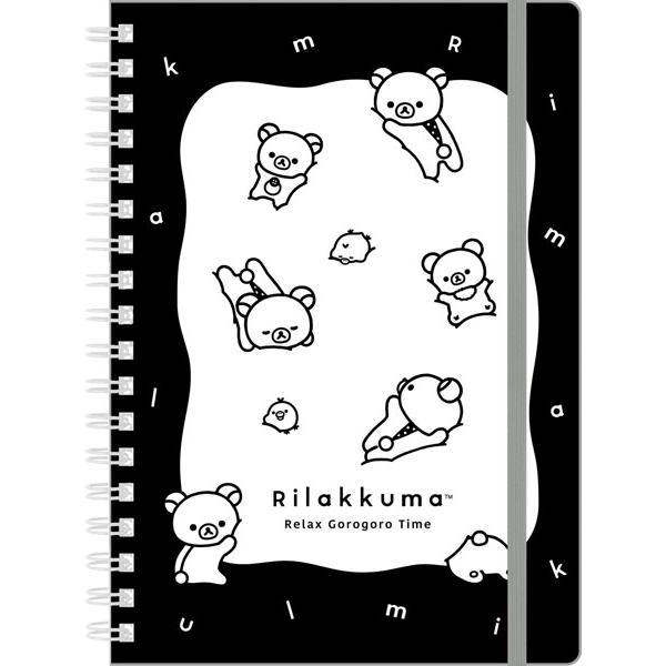 NY45202 リラックマ BASIC RILAKKUMA MONOCHROME B6SPノート[サ...