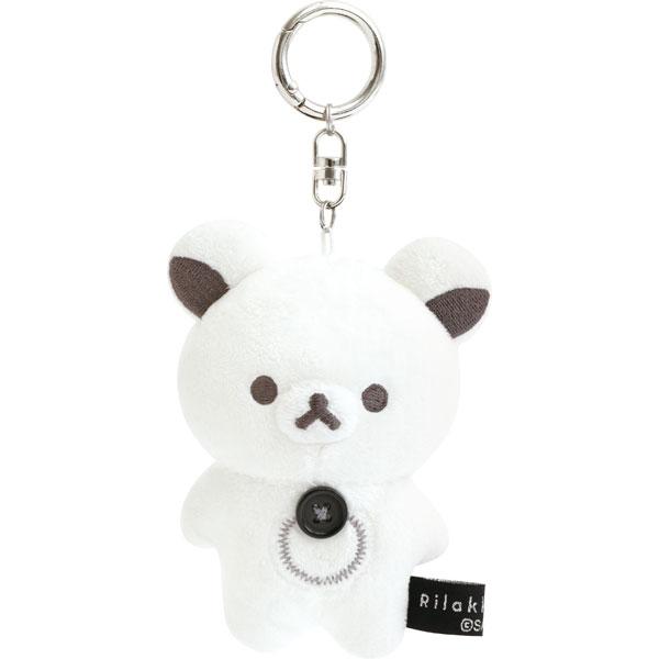MV73801 リラックマ BASIC RILAKKUMA MONOCHROME ぶらさげぬいぐるみ...