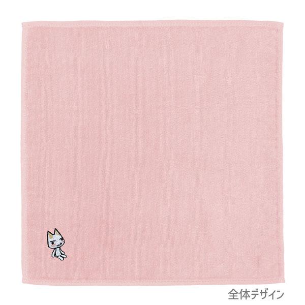 どこでもいっしょ トロ 刺繍ハンドタオル/BABY PINK（再販）[コスパ]《１１月予約》