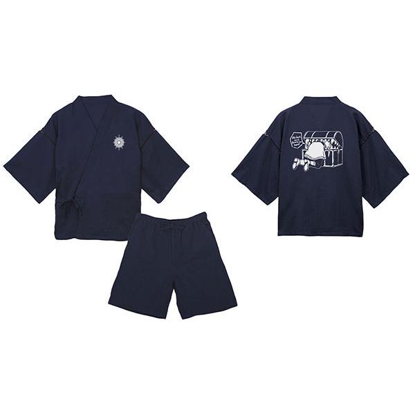 葬送のフリーレン ミミックに食べられるフリーレン 甚平/紺-大(XL〜XXL)[コスパ]【送料無料】...