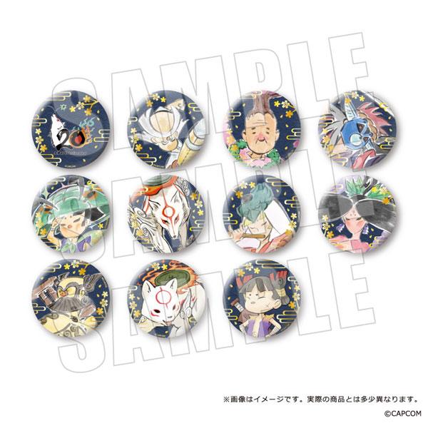 大神20周年 和紙風金箔カンバッジ 11個入りBOX[empty]《１０月予約》