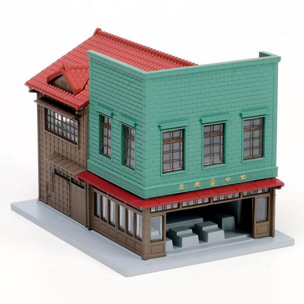 23-475 看板建築の角店1(銅板・左)（再販）[KATO]《発売済・在庫品》