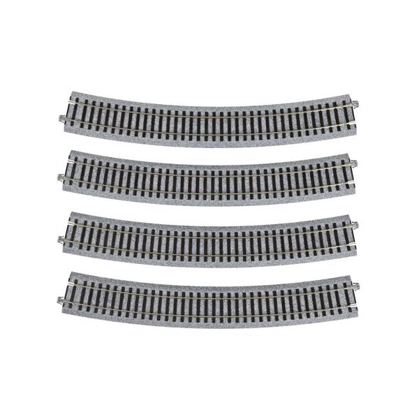 2-240 HOユニトラック 曲線線路 R730−22．5°(4本入)[KATO]《発売済・在庫品》